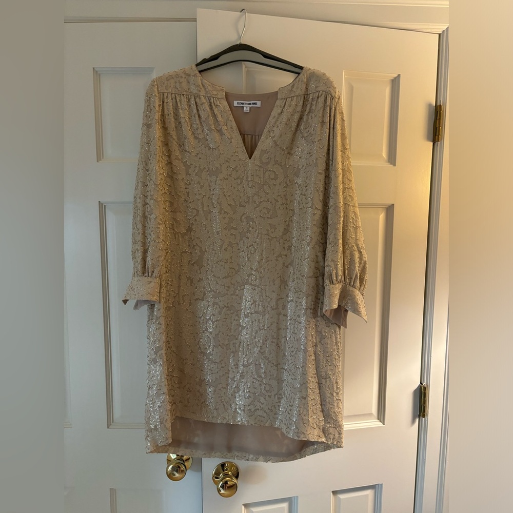 Festive Elizabeth & James dress